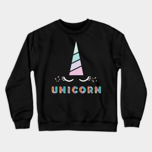 Colourful Unicorn Rainbow Crewneck Sweatshirt